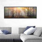 Carpathian Morning Forest Wall Art