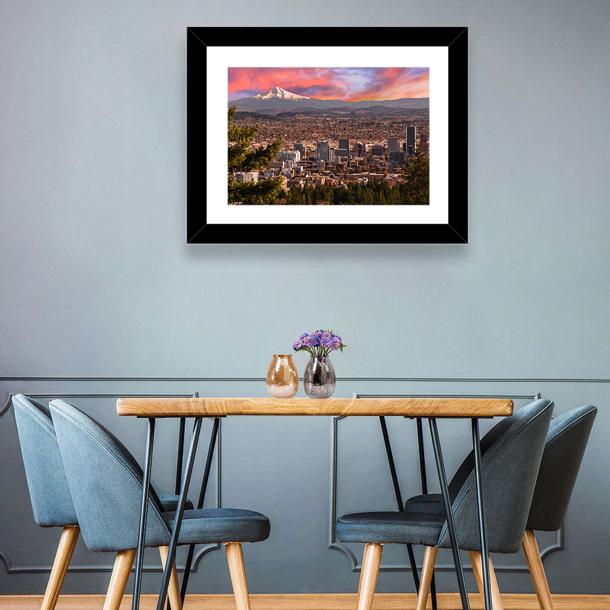 Portland Cityscape Wall Art