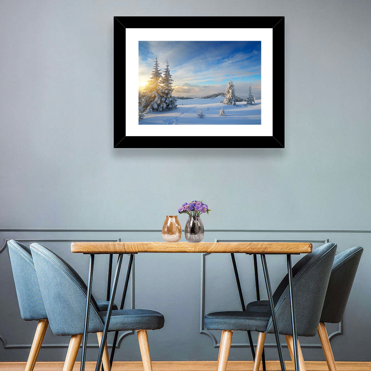 Carpathians Winter Mountains Wall Art