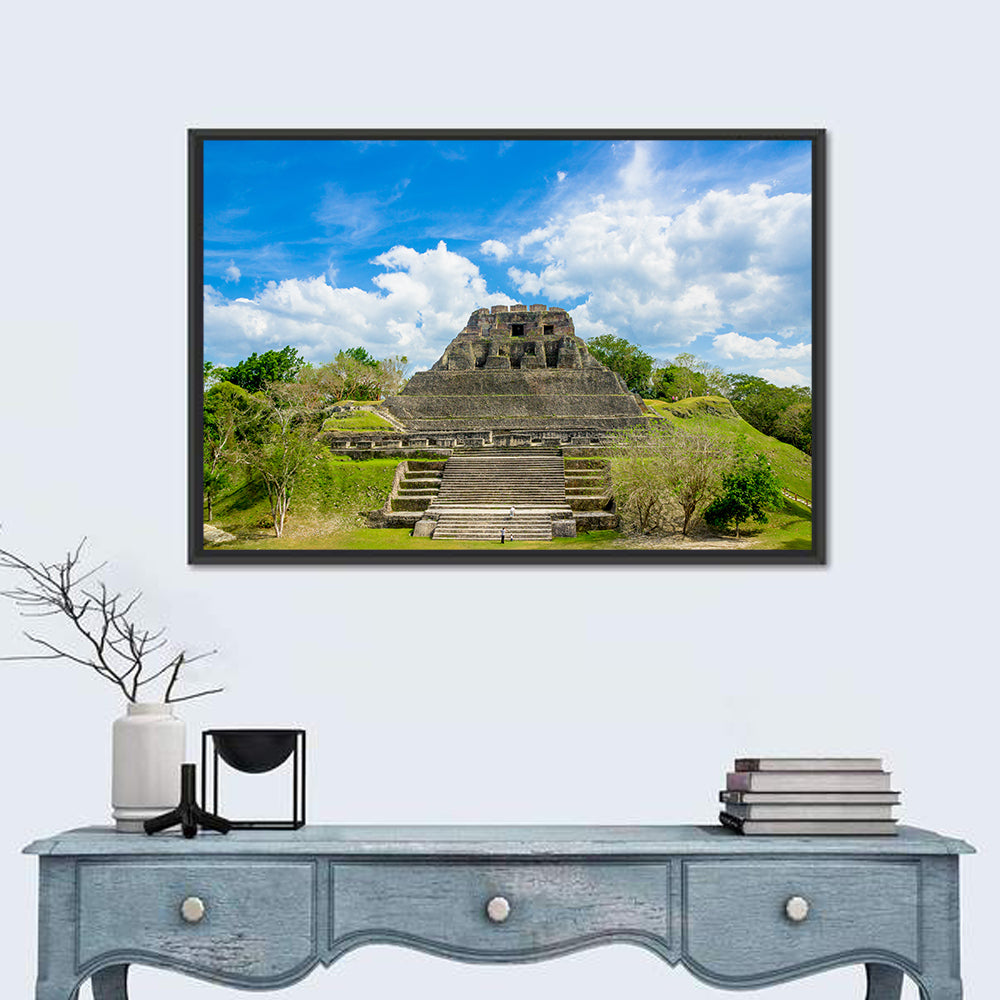 El Castillo at Xunantunich Wall Art