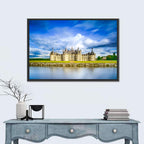Château De Chambord Reflection Wall Art