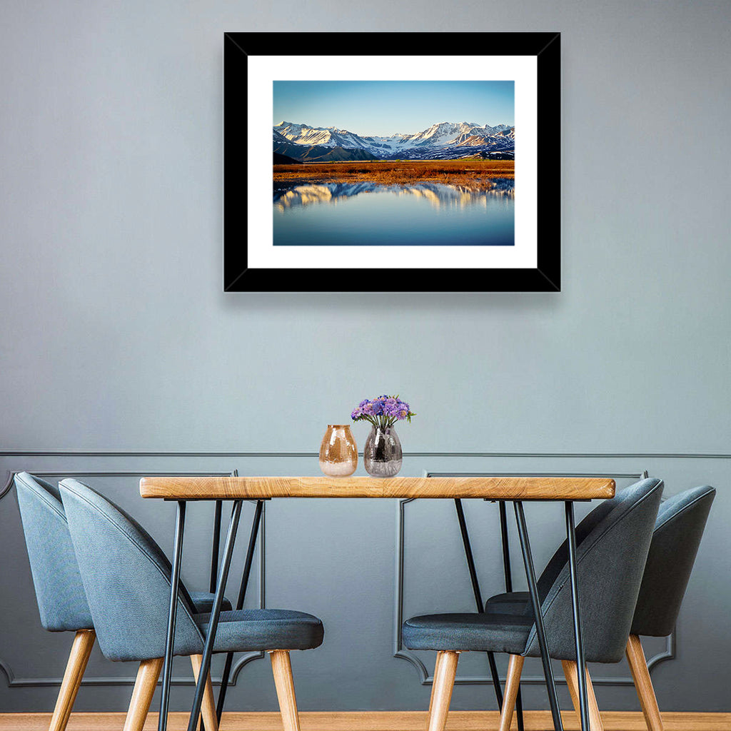 Summit Lake Reflection Wall Art