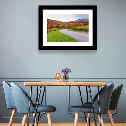 Road Through Meadow Wall Art
