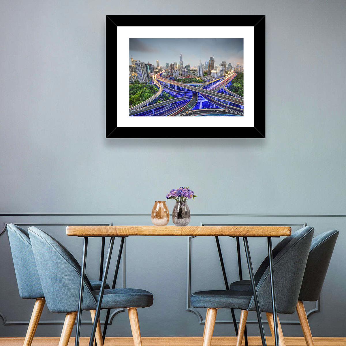 Shanghai Cityscape Wall Art
