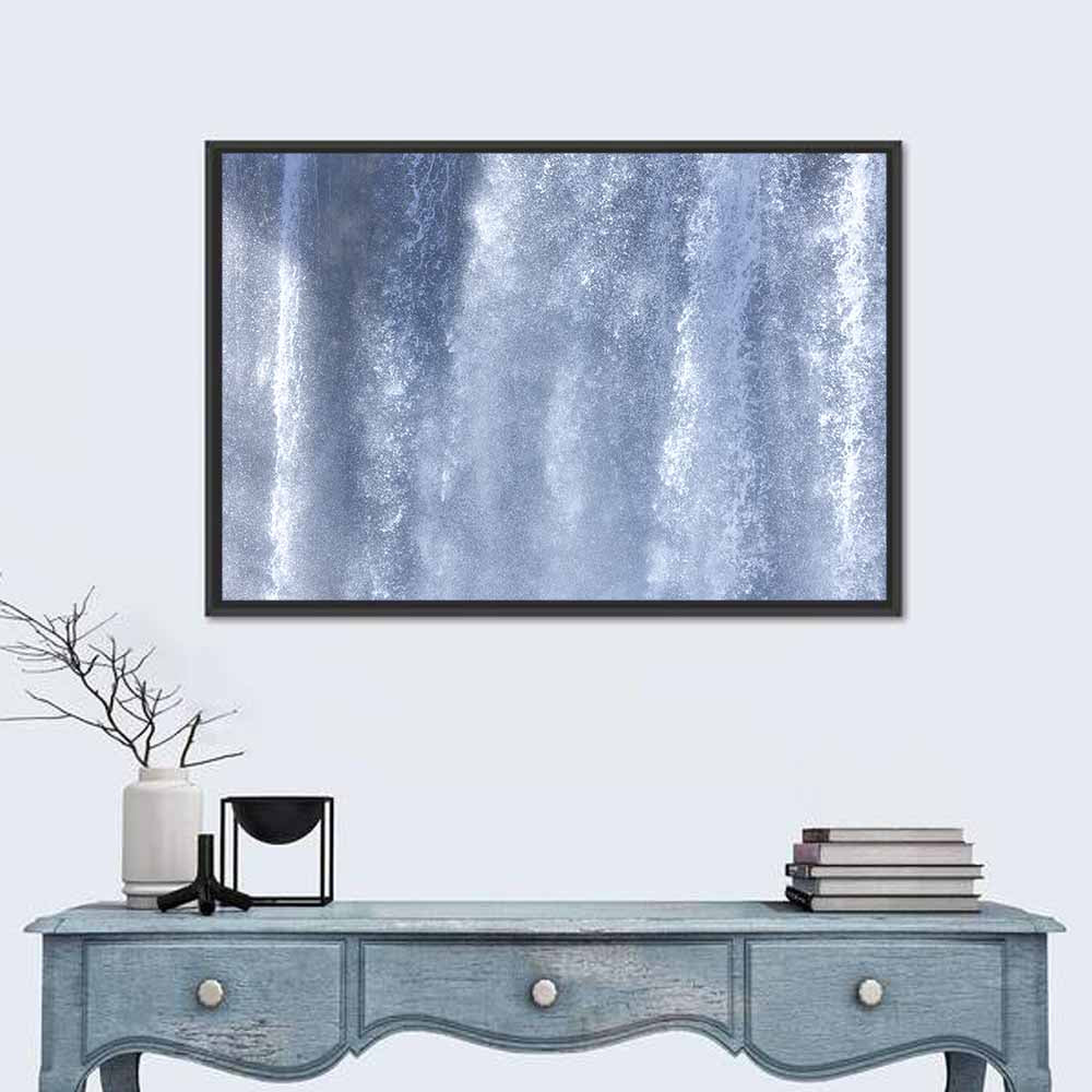Abstract Waterfall Pattern Wall Art