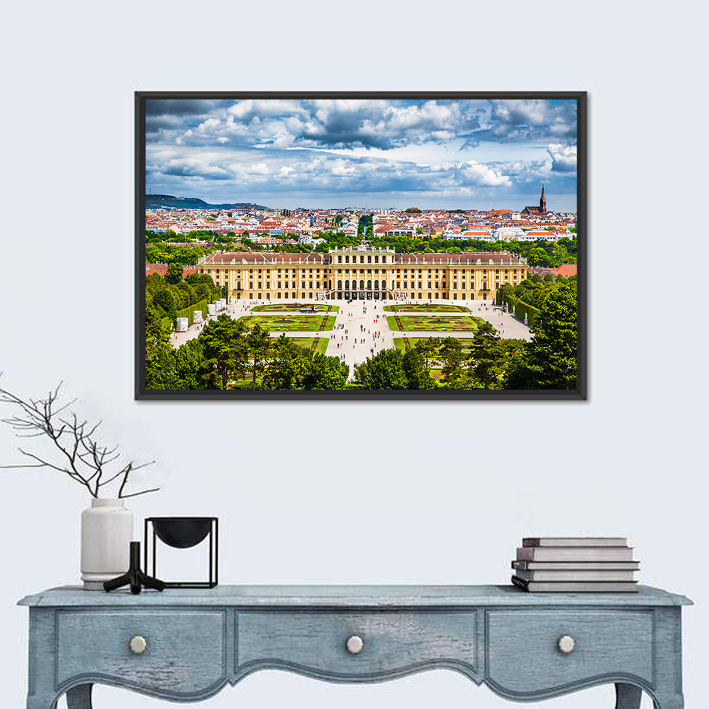 Schönbrunn Palace and Great Parterre Gardens Wall Art