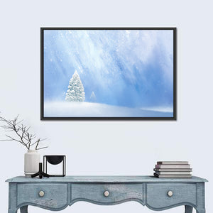 Winter Snowy Tree Wall Art