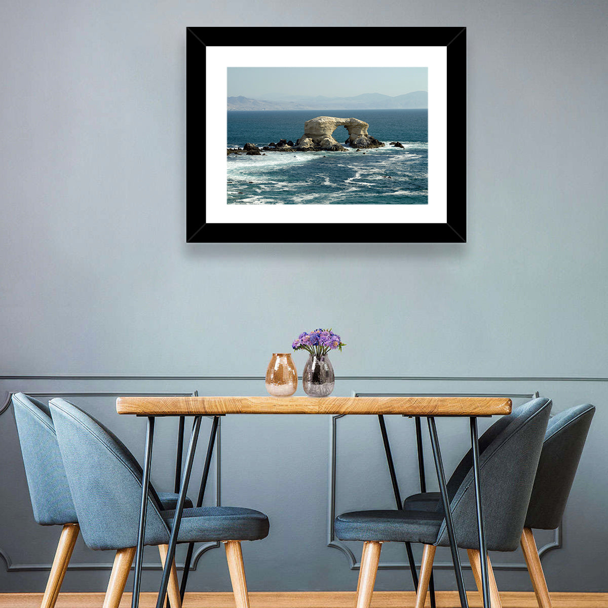 Stone Arch at Shell Beach Wall Art in a room, landscape
