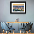 Birmingham Skyline at Golden Hour Wall Art