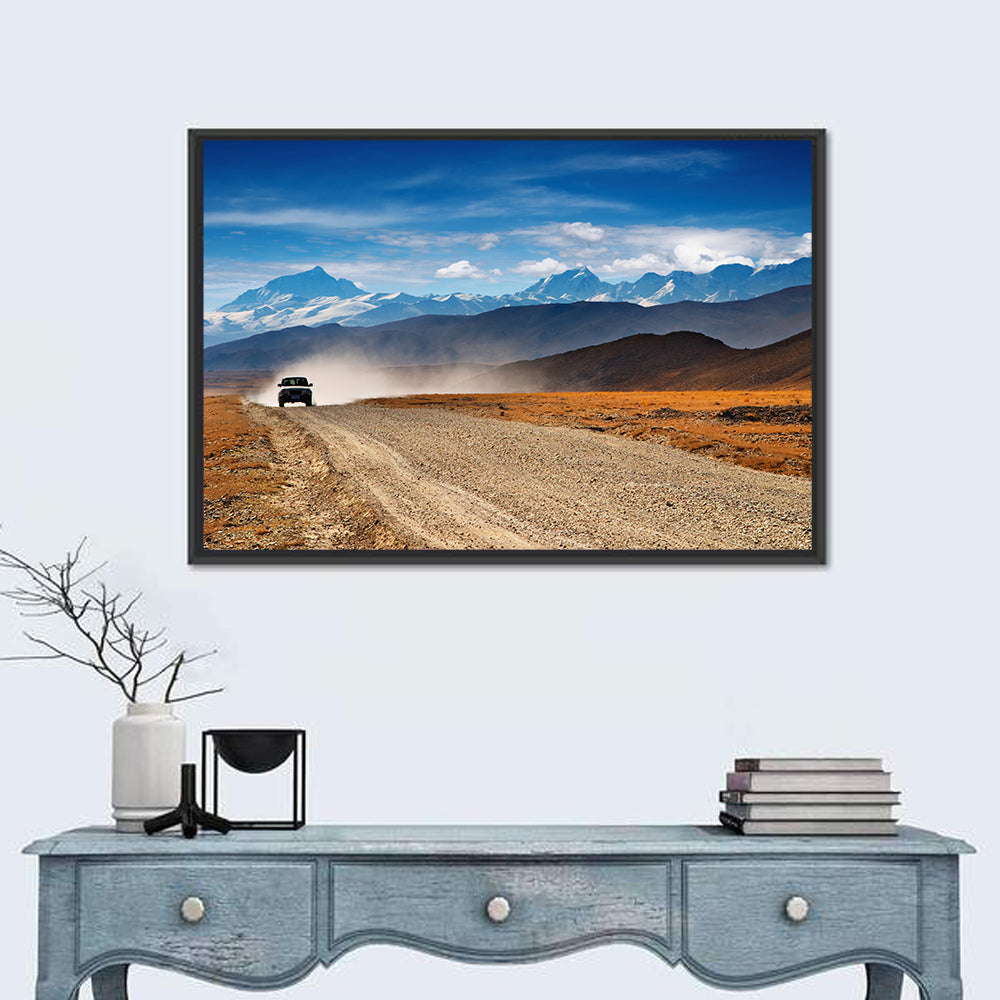 Road to Everest, Tibetan Highlands Wall Art