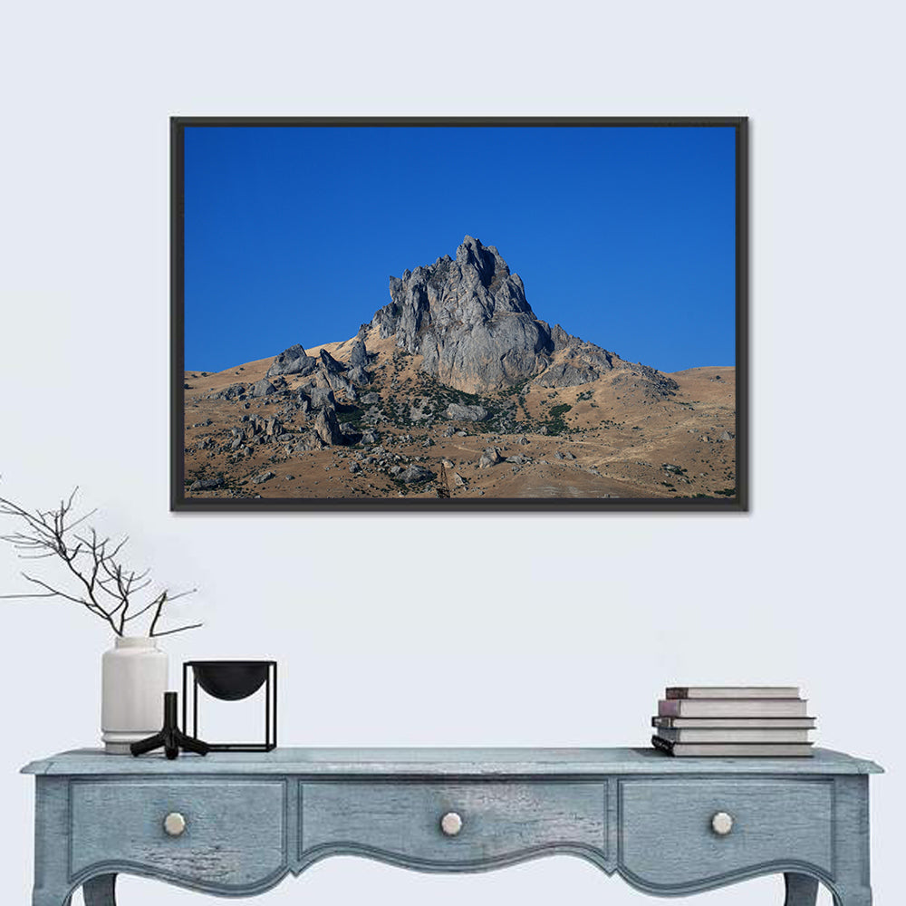 Besh Barmag Mountain Peak Wall Art in a room, landscape
