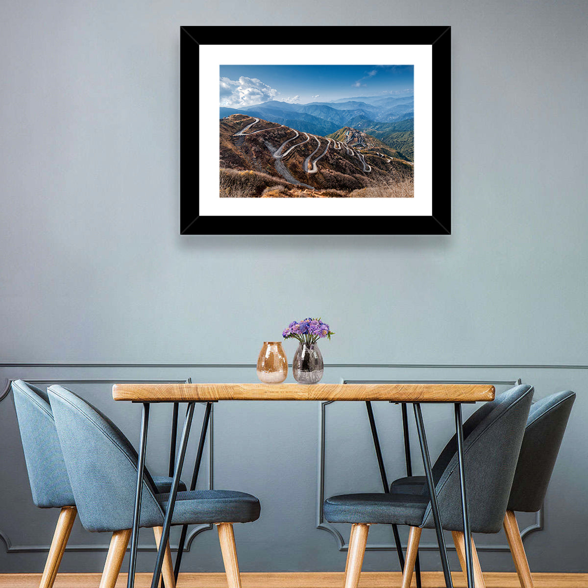 Zuluk Zig-zag Road, Sikkim Wall Art