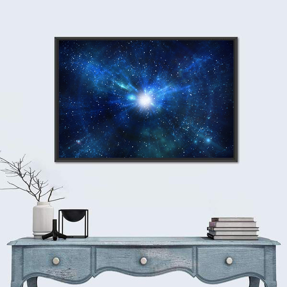 Lightspeed Space Travel Wall Art