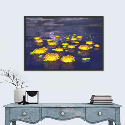 Floating Lotus Wall Art