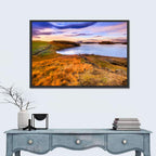 Sunset Over Lake Myvatn Wall Art