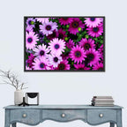 Pink and Purple Daisies Wall Art