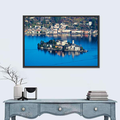 Lake Orta Island Wall Art