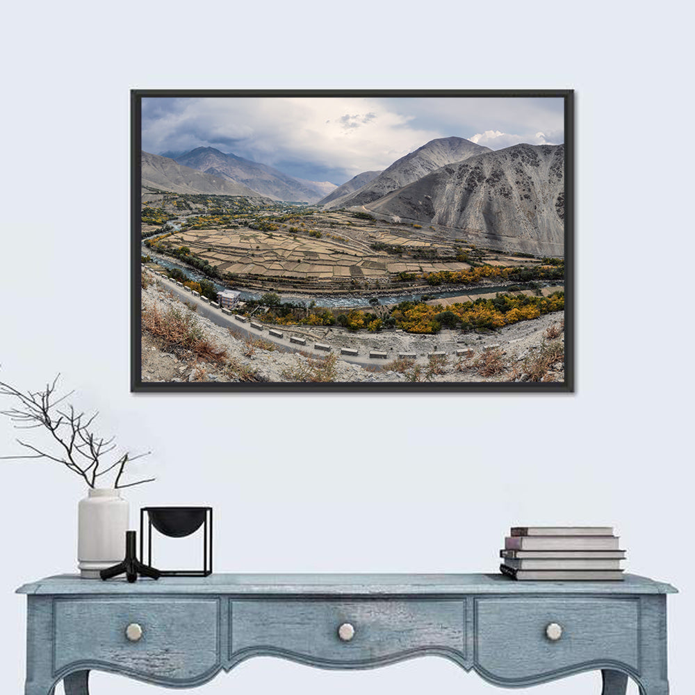 Autumn Valley, Afghanistan Wall Art