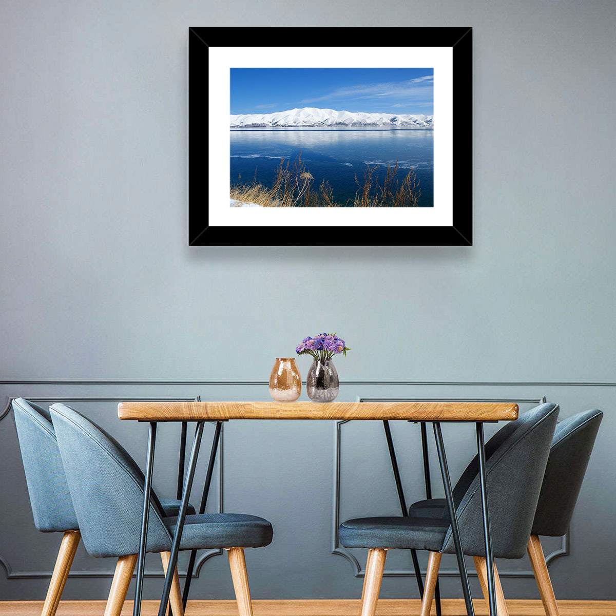 Lake Sevan Winter Wall Art
