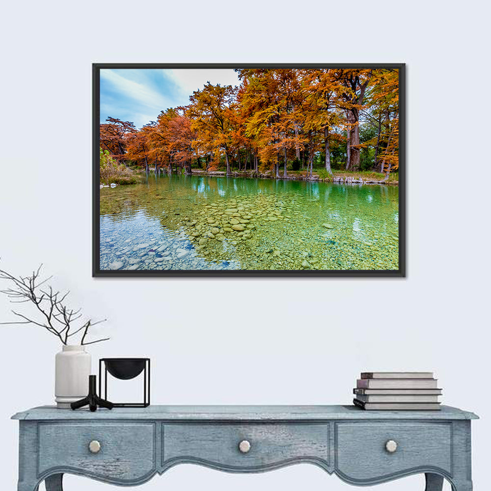 Frio River at Garner State Park Wall Art