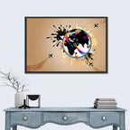 Global Travel Concept Wall Art