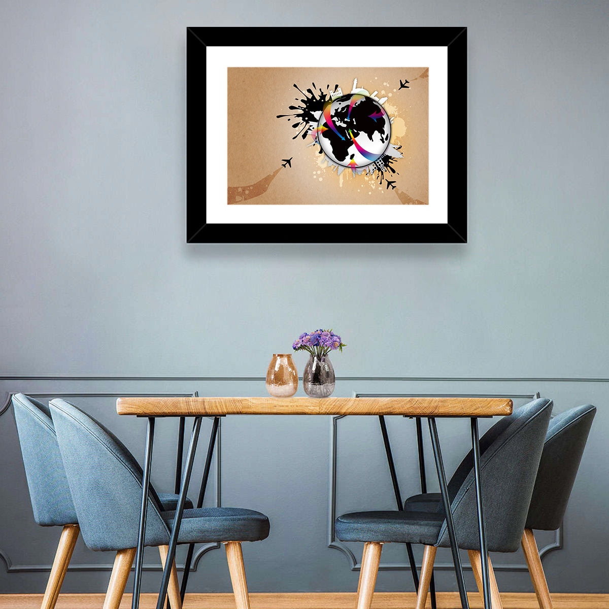 World Tour Concept Wall Art