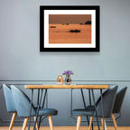 Lake Malawi Sailboats at Sunset Wall Art