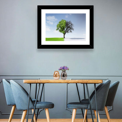 Summer & Winter Tree Wall Art