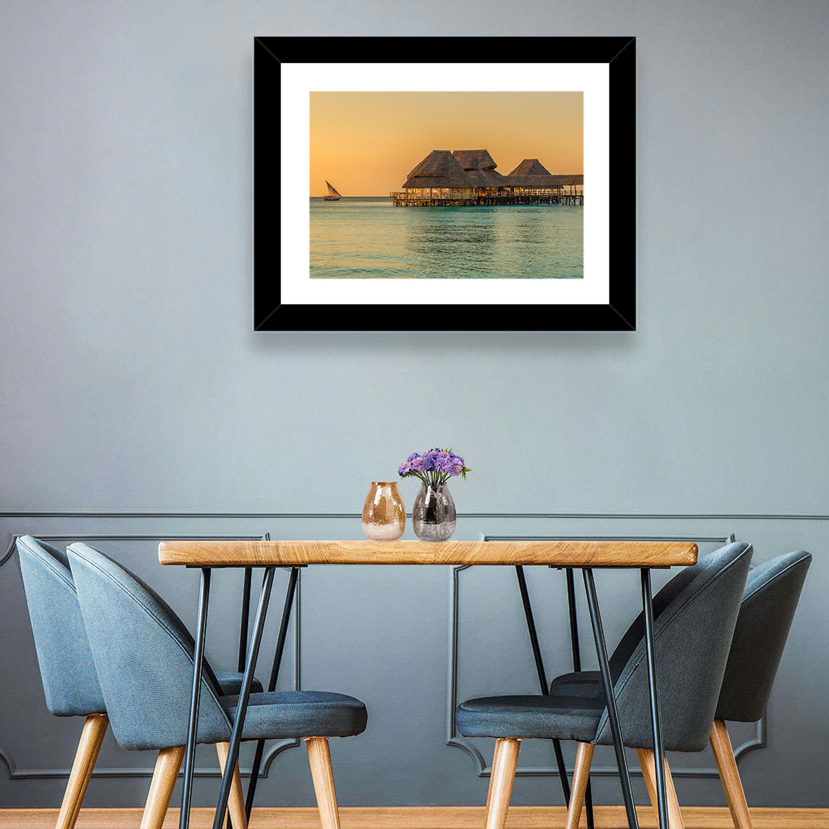 Luxury Beach Resort Wall Art