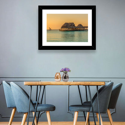 Luxury Beach Resort Wall Art