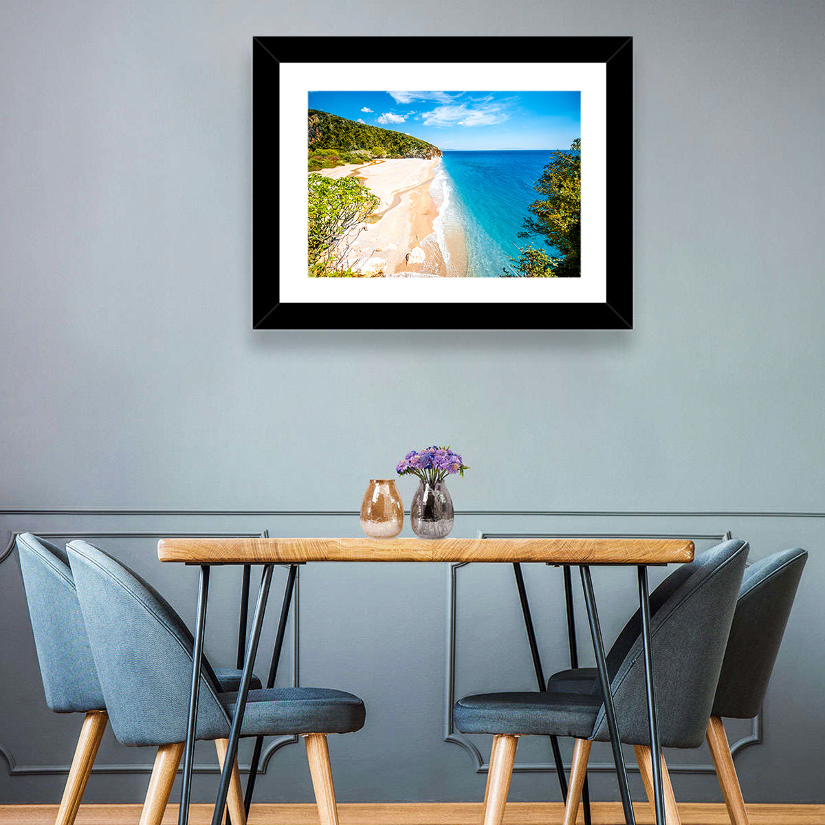 Mylopotamos Turquoise Beach Wall Art