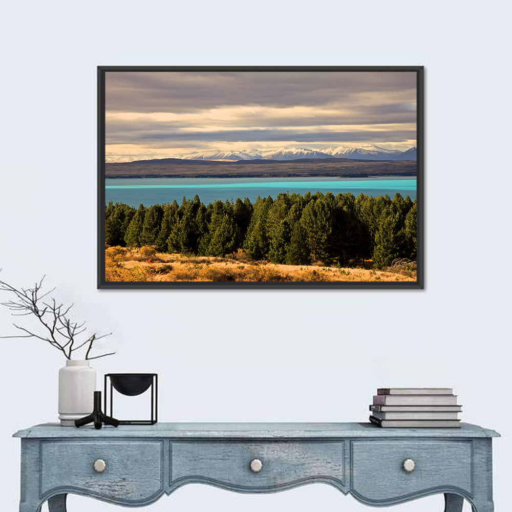 Lake Pukaki Turquoise View Wall Art