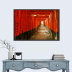 Fushimi Inari Torii Tunnel Wall Art