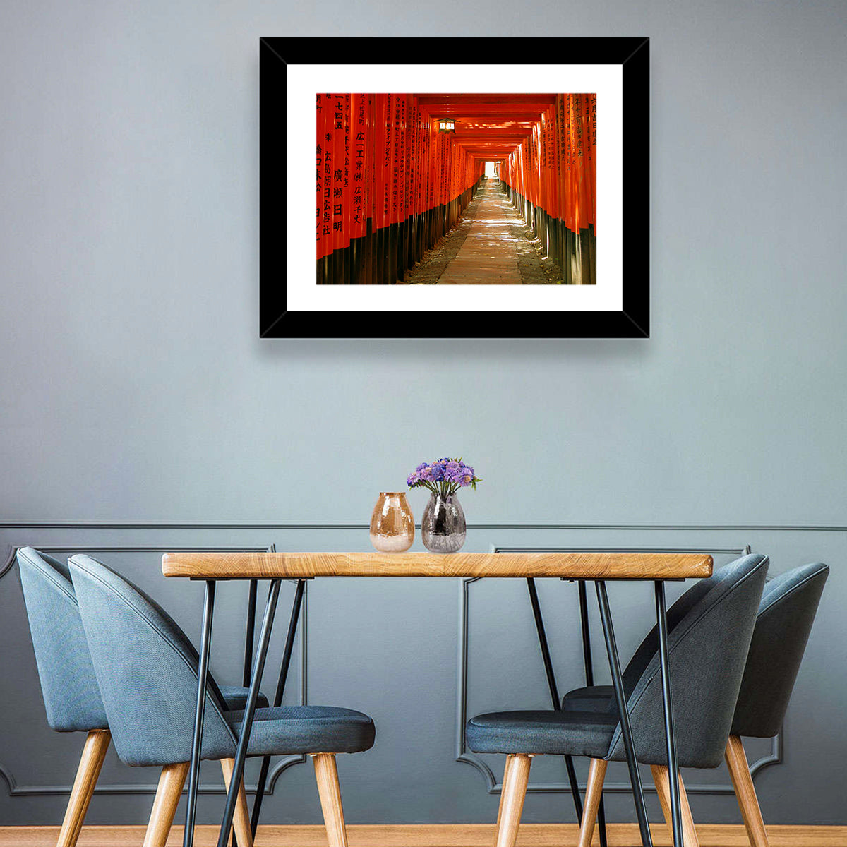 Fushimi Inari Torii Tunnel Wall Art