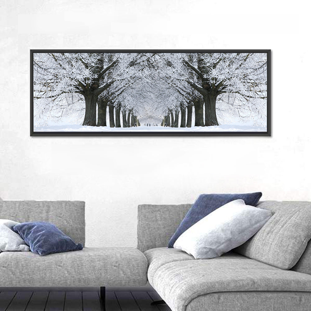 Winter Snow Trees Wall Art