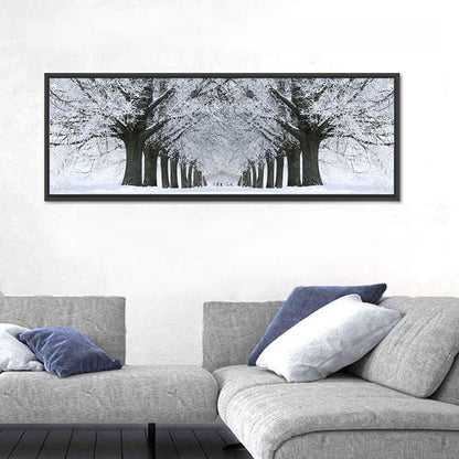 Winter Snow Trees Wall Art