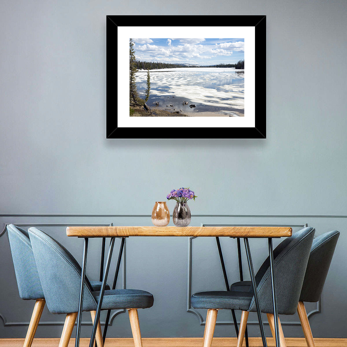 Lost Lake Reflections, Utah Wall Art in a room, landscape