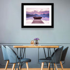 Lake Mcdonald Sunset Dock Wall Art