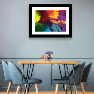 Sparkling Colors Abstract Wall Art
