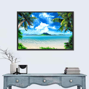 Tropical Beach Coast Wall Art