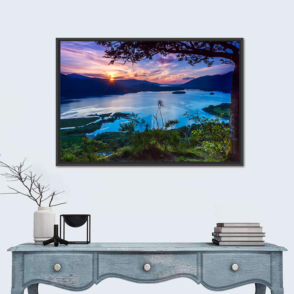 Bassenthwaite Lake Sunset Wall Art