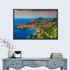 Dubrovnik Old Town Sunset Wall Art