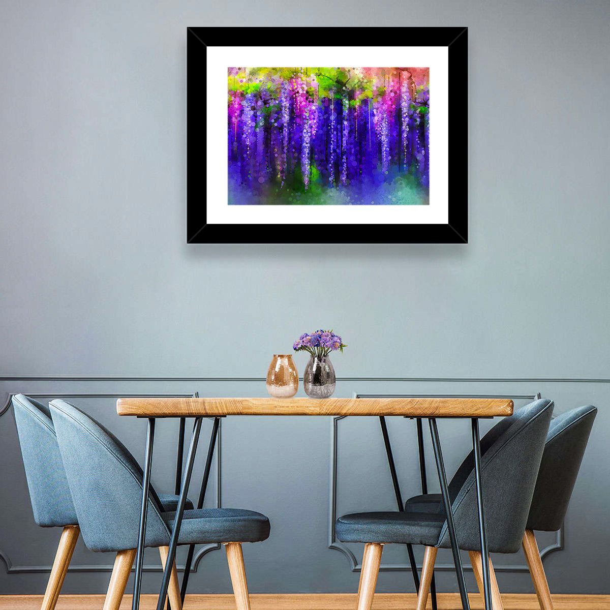 Dreamy Wisteria Vines Wall Art