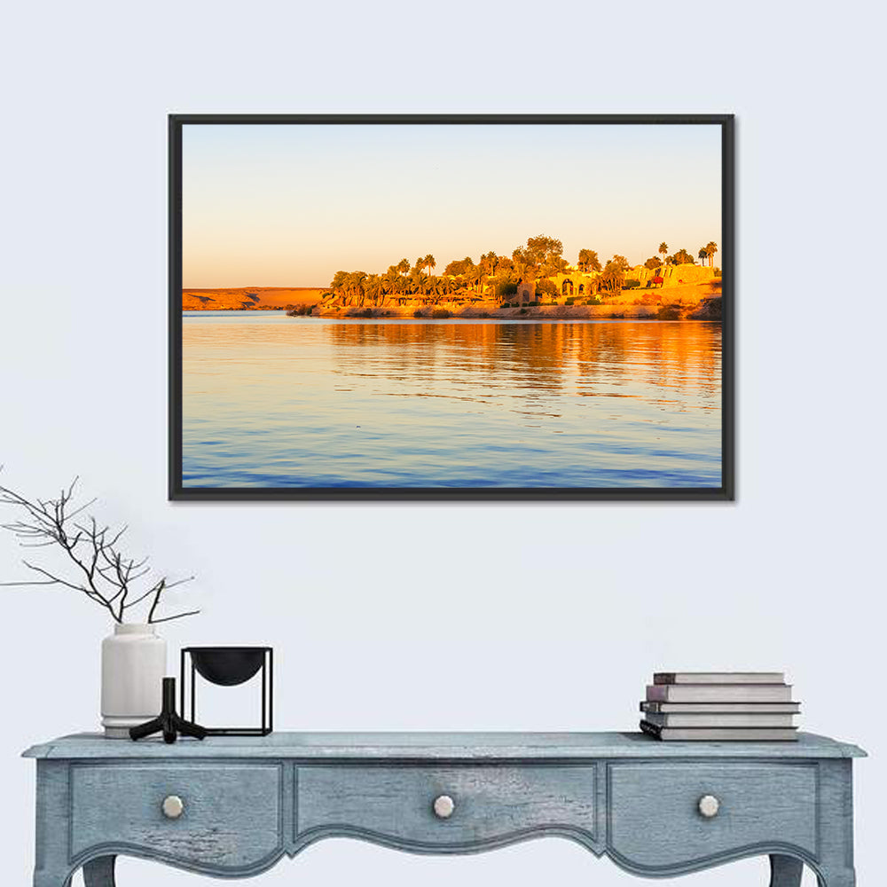 Lake Nasser Golden Hour Wall Art