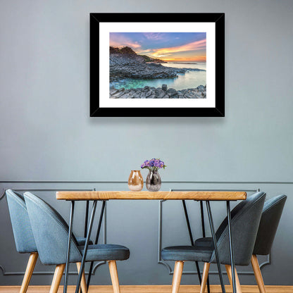 Giant Causeway Sunrise Wall Art