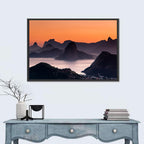 Sugarloaf and Corcovado at Sunset Wall Art