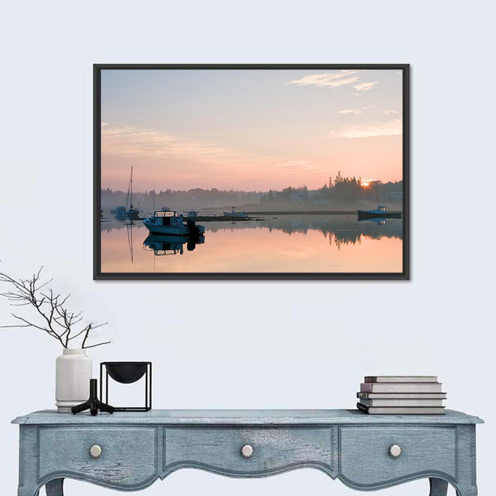 Bass Harbor Sunrise Wall Art