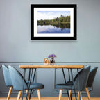 Peck Lake Shoreline Reflection Wall Art