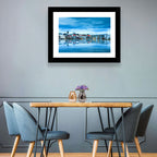 Reykjavik City Hall at Blue Hour Wall Art
