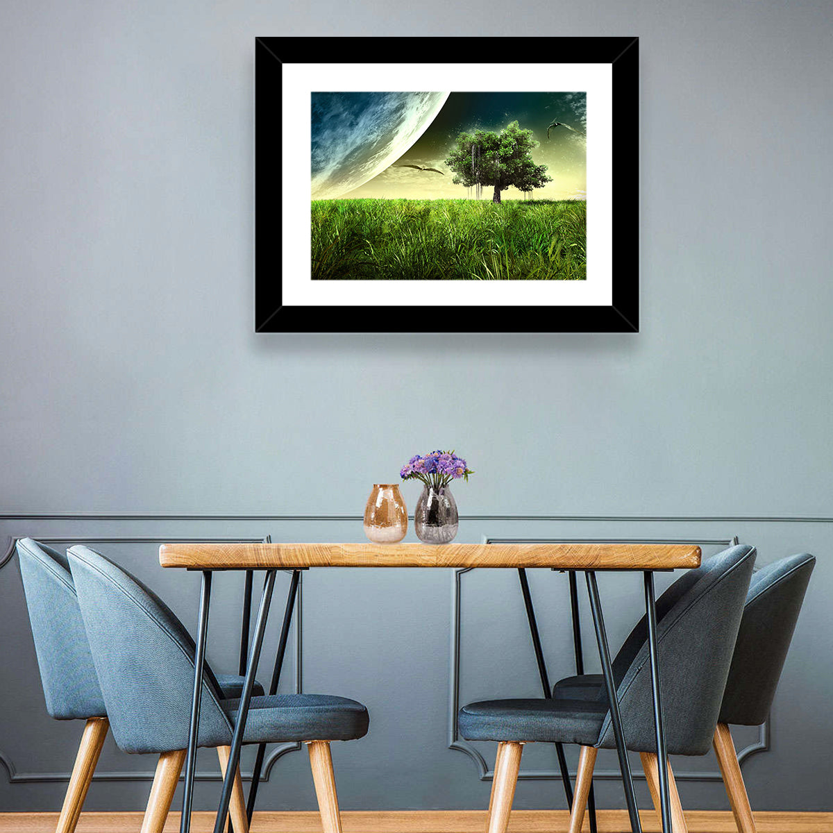 Aliens Planet Meadows Wall Art